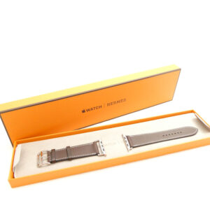 HERMES エルメス MN7X3FE A アトラージュシンプルトゥール Apple Watch レザーバンド 45mm 兼用 AM7926