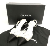 CHANEL シャネル 靴 パンプス ホワイト AM7877